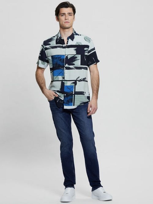 Guess Eco Palm Shirt Multi | GUESS-SN31185