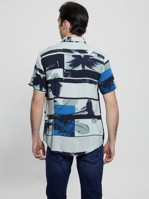 Guess Eco Palm Shirt Multi | GUESS-SN31185