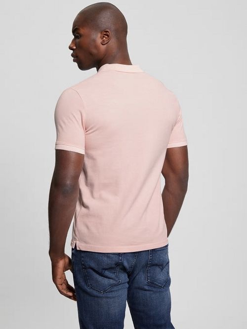 Guess Eco Pique Polo Roze | GUESS-SN31072