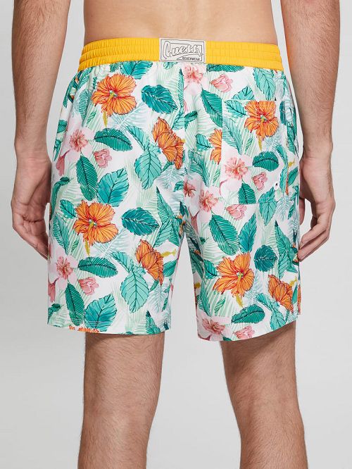 Guess Eco Printed Swim Trunks Multi | GUESS-SN31600