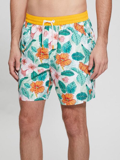Guess Eco Printed Swim Trunks Multi | GUESS-SN31600