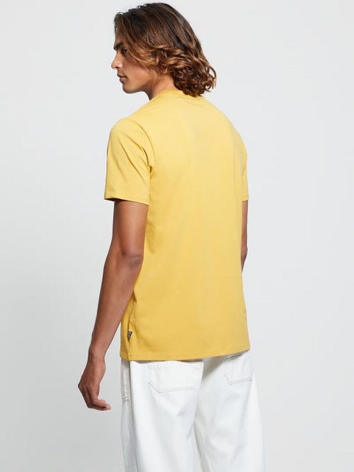 Guess Eco Quatro G Crest Tee Wit | GUESS-SN30618
