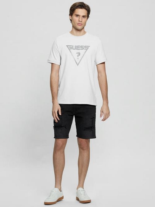 Guess Eco Queencie Tee Wit | GUESS-SN31471