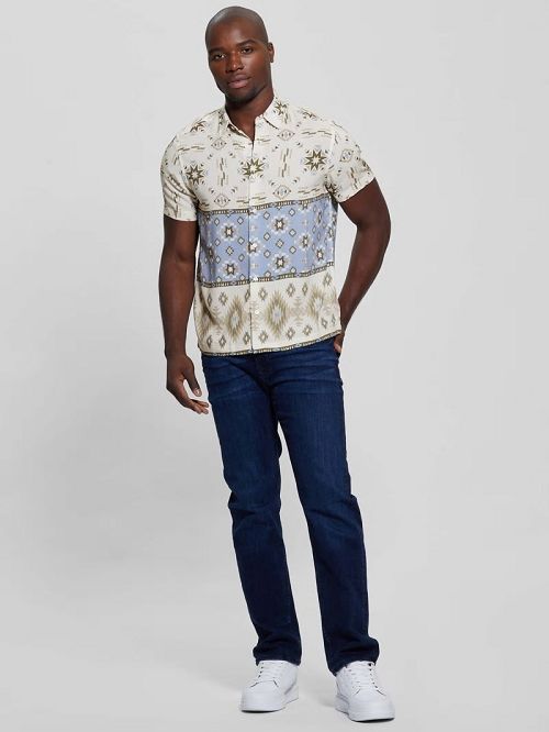 Guess Eco Rayon Southwest Shirt Multi | GUESS-SN31318