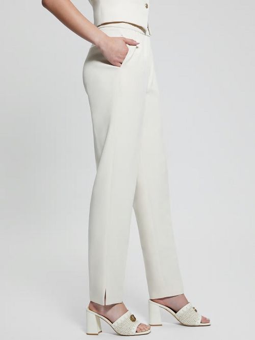 Guess Eco Roberta Structured Joggers Wit | GUESS-SN28217