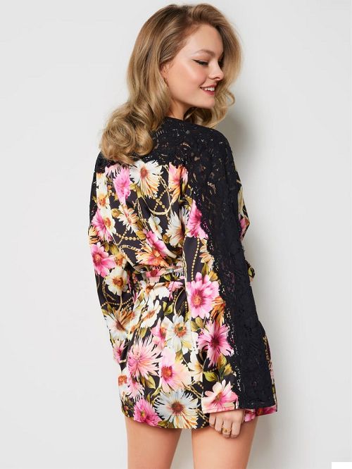 Guess Eco Rose Floral Robe Multi | GUESS-SN28628