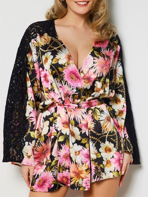 Guess Eco Rose Floral Robe Multi | GUESS-SN28628