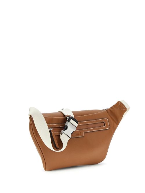 Guess Eco Saffiano Large Bum Bag Bruin | GUESS-SN31688