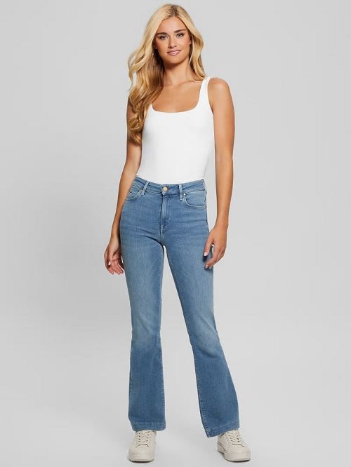 Guess Eco Sexy Boot Jeans Blauw | GUESS-SN26557