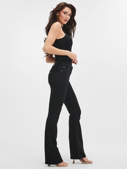Guess Eco Sexy Flared Jeans Zwart | GUESS-SN26639