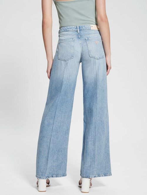 Guess Eco Sexy Palazzo Jeans Blauw | GUESS-SN26691