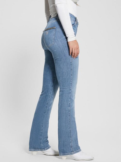 Guess Eco Sexy Straight Jeans Blauw | GUESS-SN26503