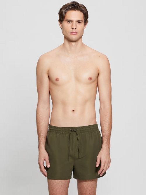 Guess Eco Short Swim Trunks Groen | GUESS-SN31601
