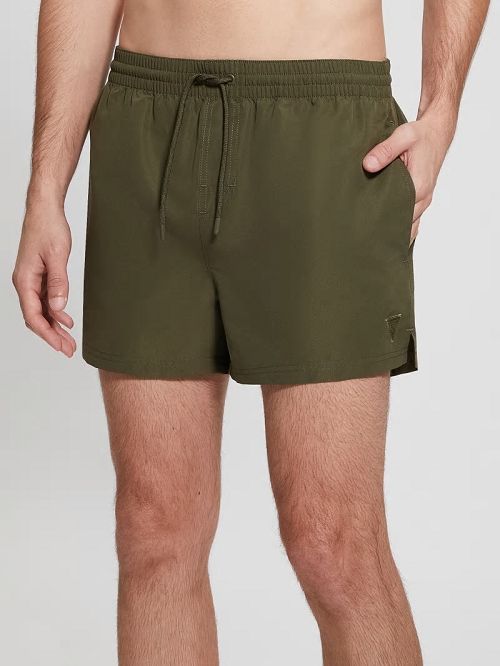 Guess Eco Short Swim Trunks Groen | GUESS-SN31601