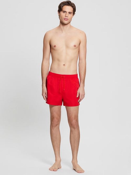 Guess Eco Short Swim Trunks Rood | GUESS-SN31605