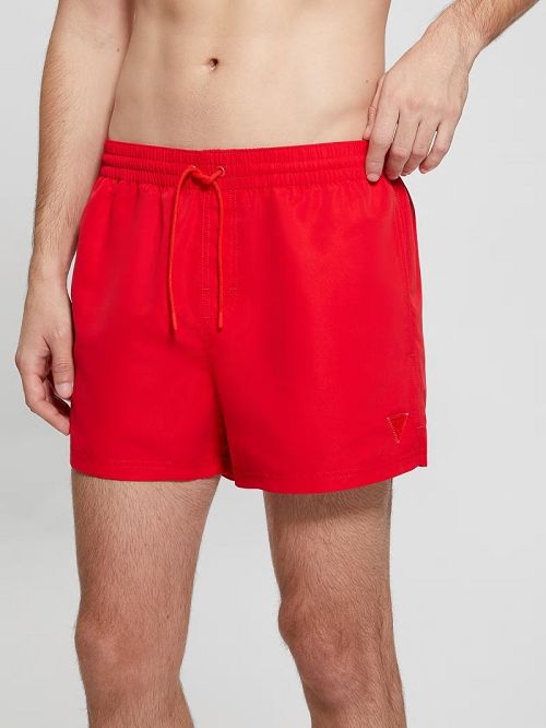 Guess Eco Short Swim Trunks Rood | GUESS-SN31605