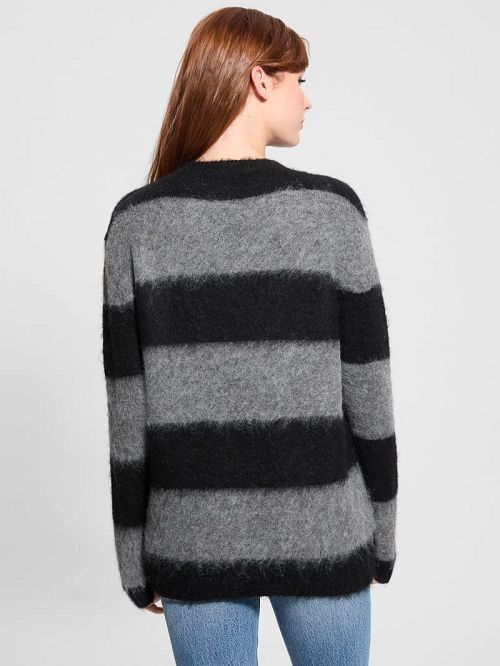 Guess Eco Skye Striped Long Sweater Multi | GUESS-SN27846
