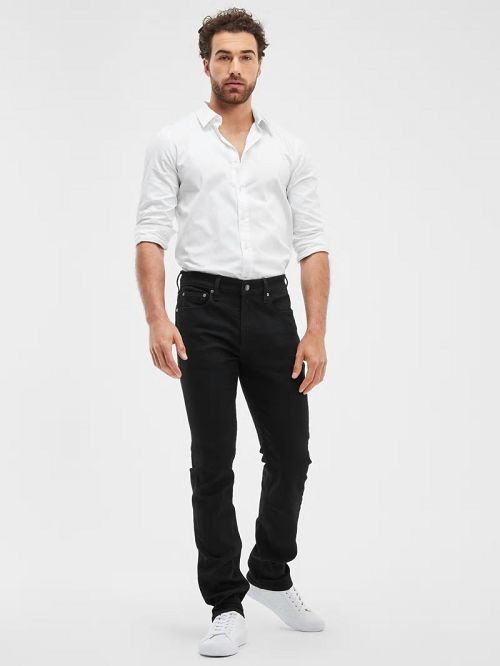 Guess Eco Straight Jeans Zwart | GUESS-SN30442