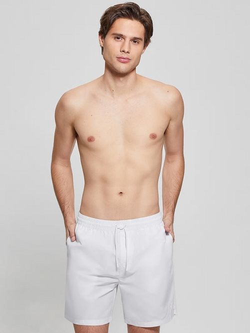 Guess Eco Swim Trunks Wit | GUESS-SN31604