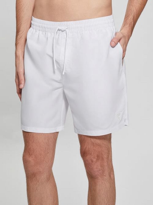 Guess Eco Swim Trunks Wit | GUESS-SN31604