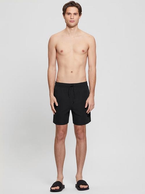 Guess Eco Swim Trunks Zwart | GUESS-SN31597