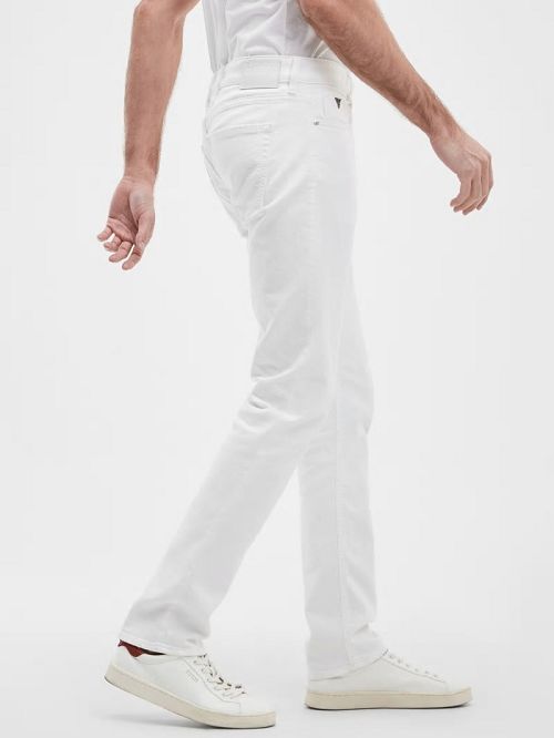 Guess Eco Tapered Jeans Wit | GUESS-SN30425