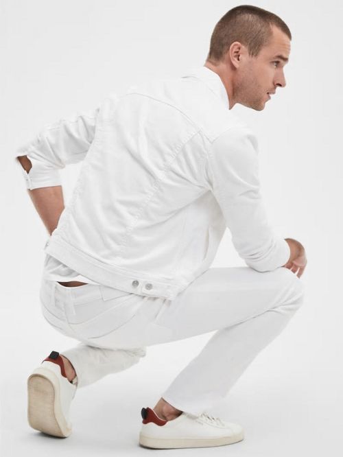 Guess Eco Tapered Jeans Wit | GUESS-SN30425