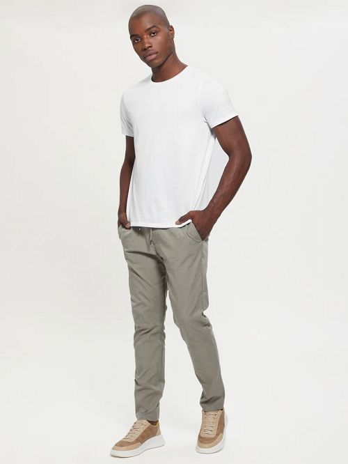 Guess Eco Technical Pants Groen | GUESS-SN31395