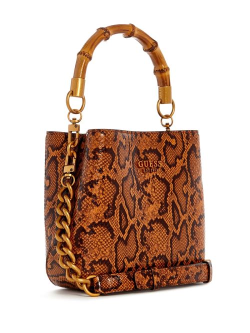 Guess Eire Small Bucket Bag Bruin | GUESS-SN29032
