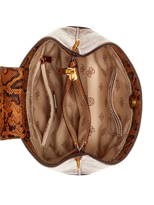 Guess Eire Small Bucket Bag Bruin | GUESS-SN29032