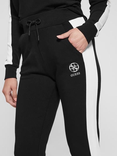 Guess Eléa Signature Joggers Zwart | GUESS-SN28457