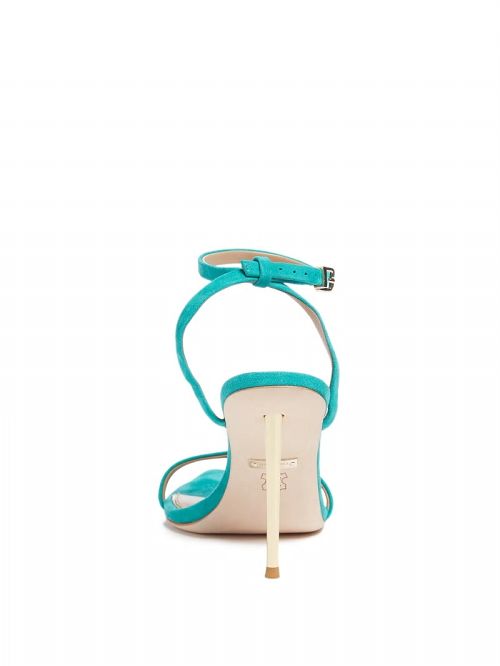 Guess Elsa Suede Sandal Groen | GUESS-SN29824