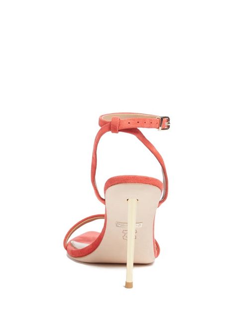 Guess Elsa Suede Sandal Oranje | GUESS-SN29818
