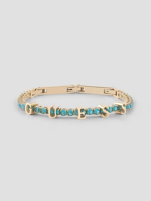 Guess Embellished Tennis Bracelet Goud | GUESS-SN30318