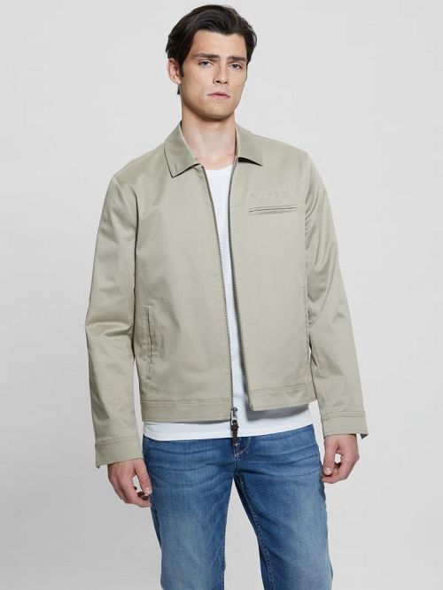 Guess Embossed Jacket Beige | GUESS-SN30764