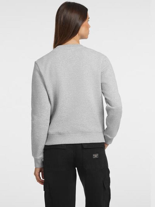 Guess Embroidered Logo Sweatshirt Grijs | GUESS-SN28386