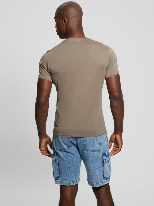 Guess Embroidered Signature Tee Bruin | GUESS-SN30700
