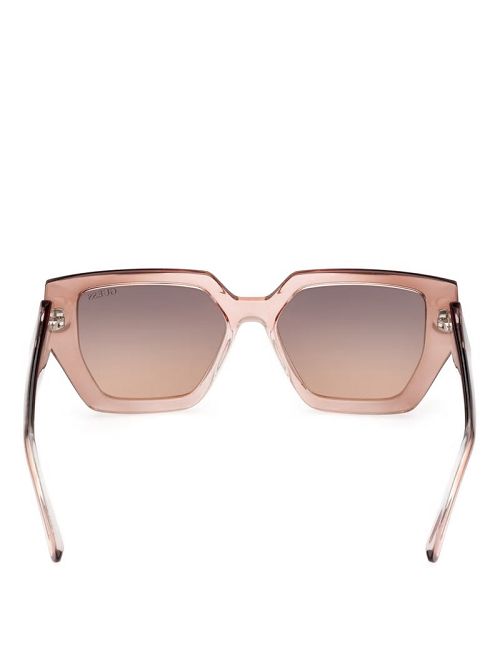 Guess Emilia Geometric Plastic Sunglasses Bruin | GUESS-SN30069