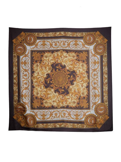 Guess Eryn Sheer Silk Scarf Bruin | GUESS-SN30194