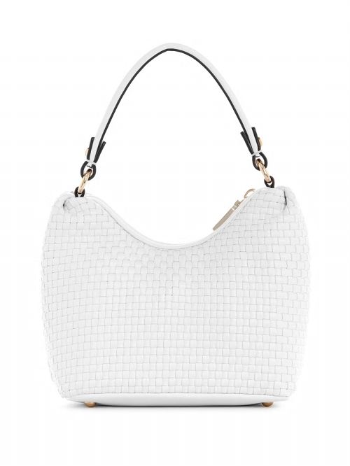 Guess Etel Woven Mini Shoulder Bag Wit | GUESS-SN29079