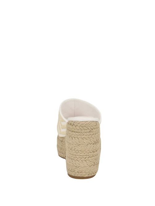 Guess Evba Espadrille Wedges Wit | GUESS-SN29755