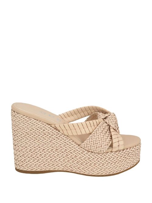 Guess Eveh Knot Wedges Beige | GUESS-SN29749