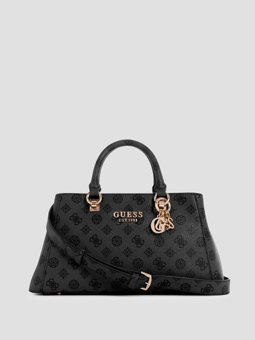 Guess Evelune Girlfriend Satchel Zwart | GUESS-SN29311
