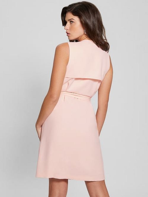 Guess Everly Trench Dress Roze | GUESS-SN26944