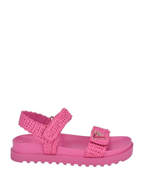 Guess Fabrica Woven Sandals Roze | GUESS-SN29720
