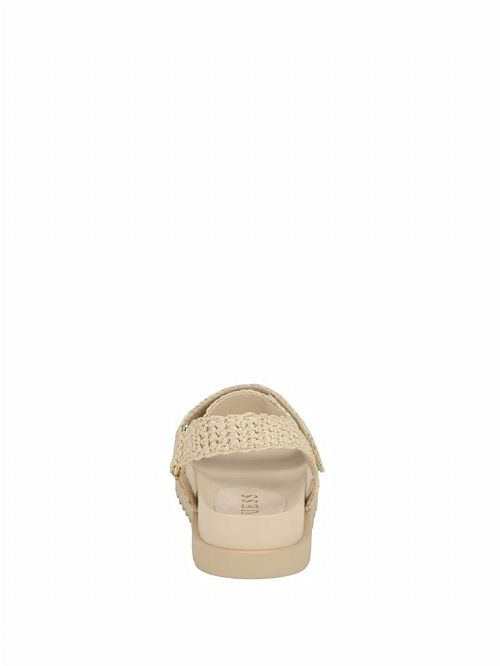 Guess Fabrica Woven Sandals Wit | GUESS-SN29731
