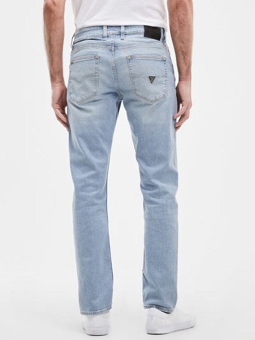 Guess Faded Tapered Jeans Blauw | GUESS-SN30366
