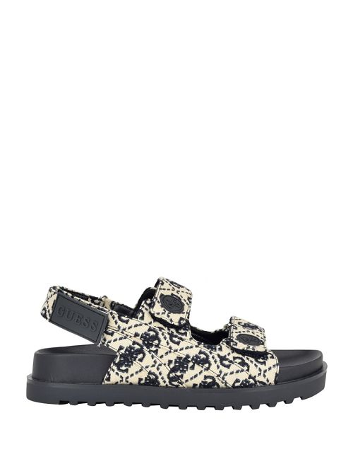 Guess Fadey Signature Sandals Blauw | GUESS-SN29714