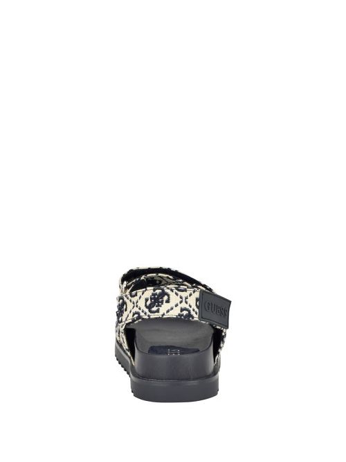 Guess Fadey Signature Sandals Blauw | GUESS-SN29714