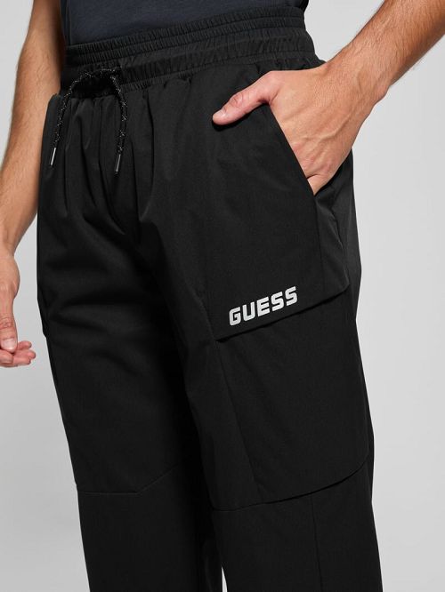 Guess Fawaris Cargo Pants Zwart | GUESS-SN31459